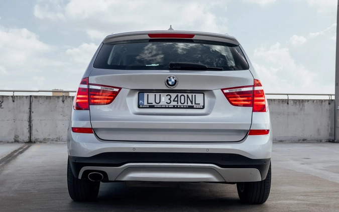 BMW X3 cena 75000 przebieg: 194000, rok produkcji 2015 z Lublin małe 562